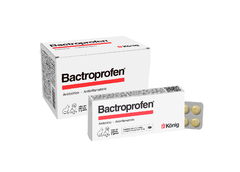 BACTROPROFEN Antibiótico, antiinflamatorio x 20 Comprimidos