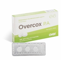 Overcox P.A. Antiparasitario interno. x 3 Compri.