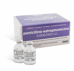 Penicilina estreptomicina 5.000.000 U.I. Caja X 6 Uni.