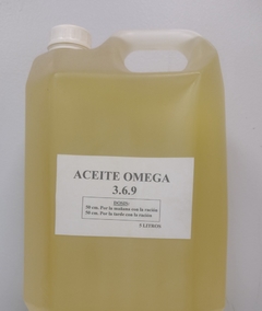 aceite Omega 3 6 y 9 x 5 litros.