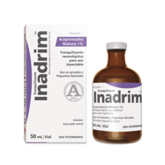 INADRIM INYECTABLE x 50Ml Maleato de Acepromazina