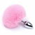 Imagem do Plug Anal em Aço Pompom de Coelho Tamanho M REF 7061 - Sexy Import