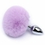 Plug Anal em Aço Pompom de Coelho Tamanho M REF 7061 - Sexy Import - comprar online