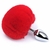 Plug Anal em Aço Pompom de Coelho Tamanho M REF 7061 - Sexy Import - Ss Jaqueline Cardoso