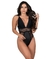 Body com detalhes em renda Tainara REF BD 2068 - PRETO