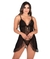 Camisola em tule com calcinha Selma REF 7116