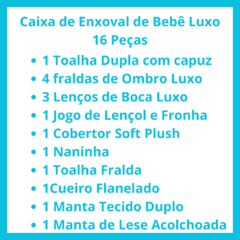 Kit Enxoval de Bebê Luxo 16 Peças Tema Príncipe - Biely Baby | Loja de Bebê Online | Enxoval de Bebe