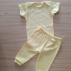 Conjunto Body Bebê e Mijão Suedine 100% Algodão na internet