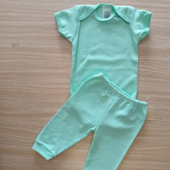 Conjunto Body Bebê e Mijão Suedine 100% Algodão - Biely Baby | Loja de Bebê Online | Enxoval de Bebe