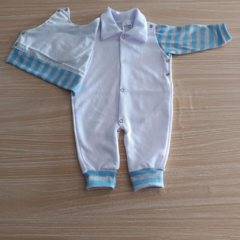 Macacão de Bebê Longo Bordado - Biely Baby | Loja de Bebê Online | Enxoval de Bebe