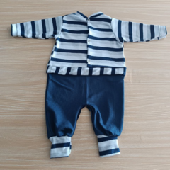 Macacão Longo para Bebe com Abertura nas Costas - comprar online