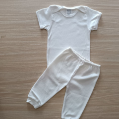 Conjunto Body Bebê e Mijão Suedine 100% Algodão - comprar online