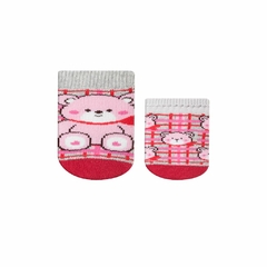 Kit Fun Socks Luva com Meia Ursinha