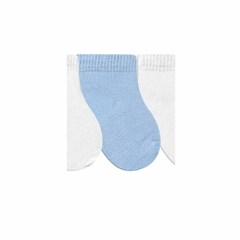 Kit 3 Meias Fun Socks Bebê Lisa - comprar online