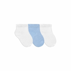 Kit 3 Meias Fun Socks Bebê Lisa