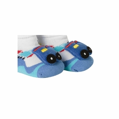 Meia Fun Socks Baby com Aplique Bichinho 3D Trenzinho - comprar online