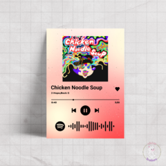 Poster Spotify - chicken noodle soup
