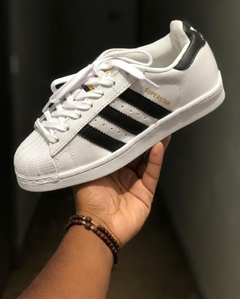 Tênis Adidas Superstar Branco/Preto