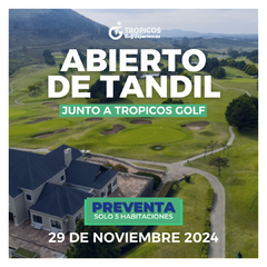 Abierto de Tropicos Golf en Tandil