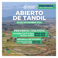 Abierto de Tropicos Golf en Tandil