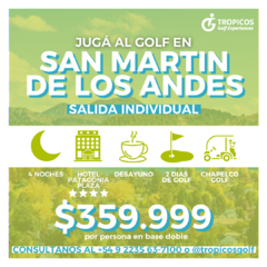SAN MARTIN DE LOS ANDES | VIAJES INDIVIDUALES