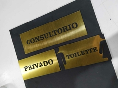 Placa de Metalex (Rectangular) - tienda online