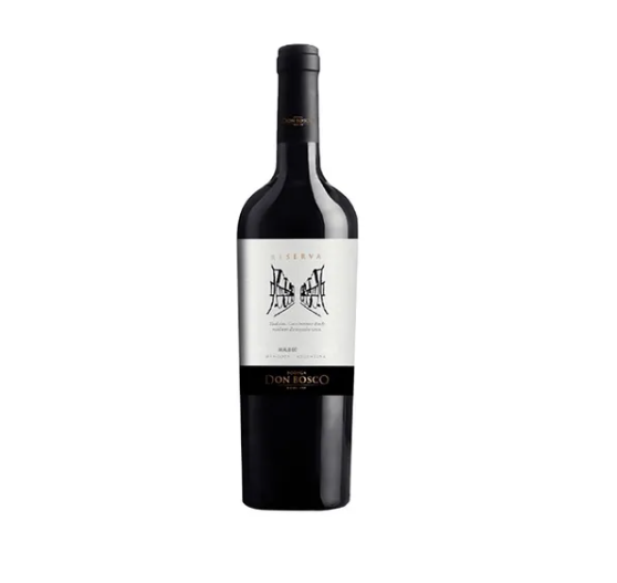 Vino Tinte Malbec Reserva Don Bosco Por Seis Botellas