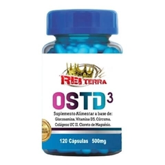 OSTD3 (Glucosamina, Vitamina D3, Cúrcuma, Colágeno II, Cloreto de Magnésio)