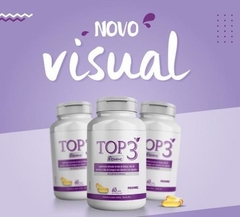 TOP 3- FEMME - ÔMEGA 3 PARA SAUDE DA MULHER (Óleo de Linhaça, Prímula e Borragem c/ Vitamina E) - comprar online