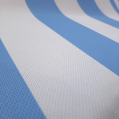 CAMISETA ARGENTINA MUNDIAL 2022 (por mt) - Colores y Texturas