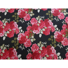 TROPICAL MECÁNICO ESTAMPADO - ROSAS - tienda online