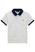 Camisa Polo em Malha Trabalhada Branco 66220 - Lari Baby & Kids