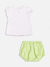 CONJUNTO BLUSA E SHORTS MARGARIDA VERDE C2287 - comprar online