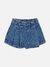 SHORTS SAIA JEANS COM PREGAS MOMI H5612 - Lari Baby & Kids