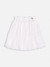 SAIA DE TULE COM BABADO OFF WHITE MOMI H5633