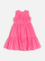 VESTIDO LAISE COM LAÇO ROSA J5907 MOMI - Lari Baby & Kids