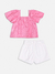 Imagem do CONJ. BLUSA LAISE ROSA E SHORTS MOMI J6076