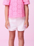 CONJ. BLUSA LAISE ROSA E SHORTS MOMI J6076 - Lari Baby & Kids