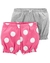 Kit Short Bebê Carter´s 2 Peças Rosa Poá e Cinza