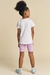 SHORT BIKER EM SOFT LINE LILAS KUKIE 73772 - comprar online