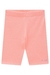 SHORT BIKER EM SOFT LINE LARANJA KUKIE 73772