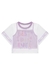 CONJ. TOP CROPPED ALCA BLUSA TELA E SHORT LILAS KUKIE 76057 - Lari Baby & Kids