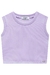 BLUSA CROPPED EM SOFT LINE LILAS KUKIE 73897