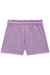 SHORT MOLETOM SEM PELUCIA LILÁS KUKIE 75722 - Lari Baby & Kids