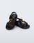 MINI MELISSA STRIPES M LOVER BB PRETO 35955