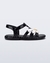 MINI MELISSA HIP BLOOMY INF PRETO/ BRANCO 36188 - Lari Baby & Kids