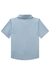 Camisa em Tecido Alfaiataria Azul Claro LucBoo 77350 - Lari Baby & Kids