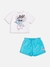 CONJ. BLUSA E SHORTS STITCH AZUL MOMI H5738 na internet