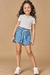 SHORTS EM JEANS ARKANSAS KUKIE 77012