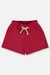 SHORTS EM SARJA VERMELHO UP BABY 45489